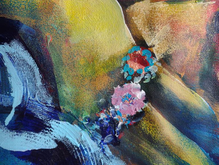 Original Figurative People Painting by Marina Del Pozo