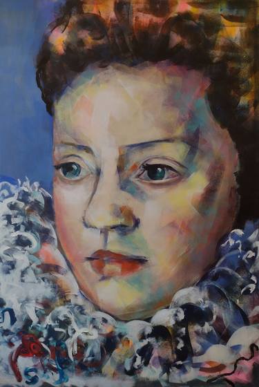 Original Portrait Paintings by marina del pozo