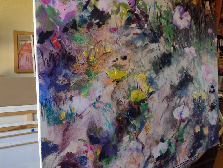 Original Figurative Floral Painting by Marina Del Pozo