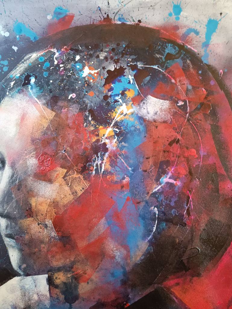 Original Figurative Portrait Painting by Marina Del Pozo