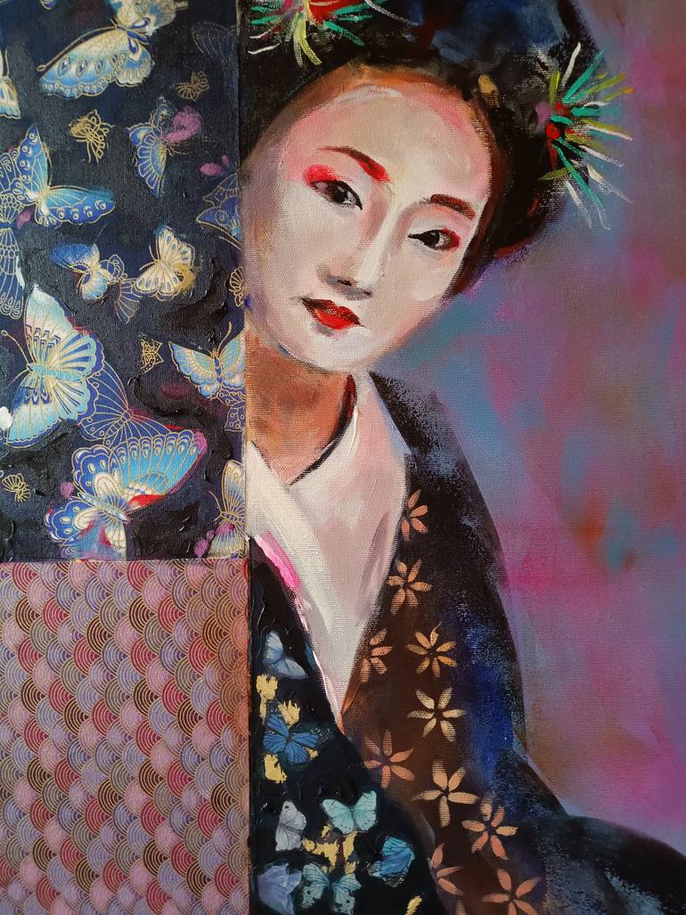Original Figurative People Painting by Marina Del Pozo