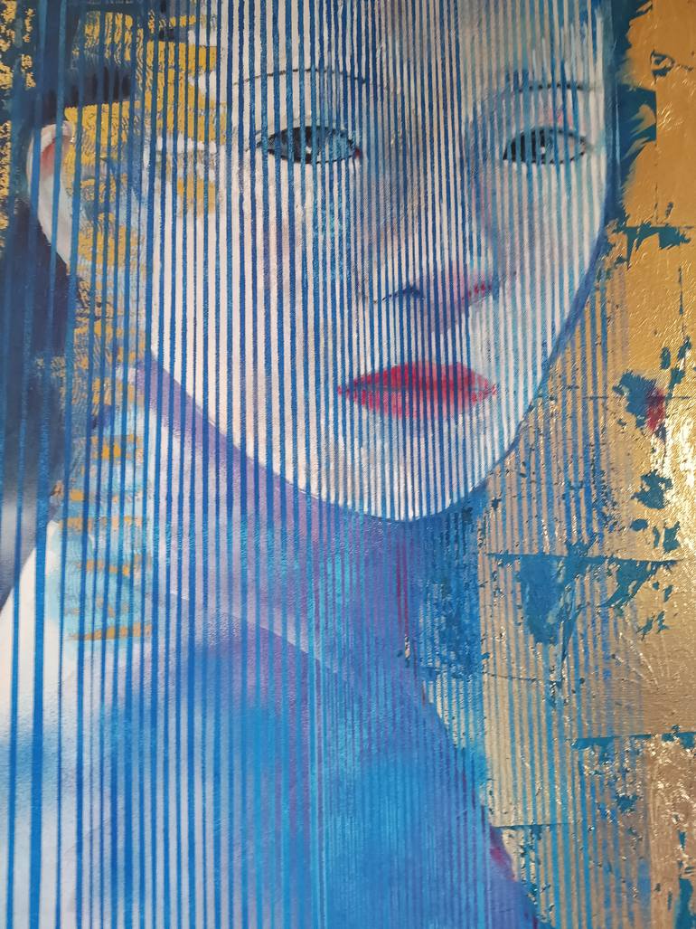 Original Portraiture Women Painting by Marina Del Pozo