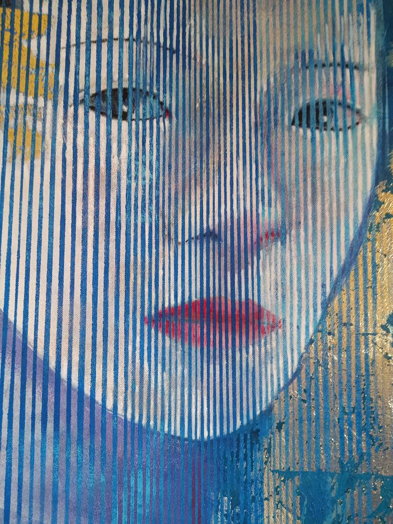 Original Portraiture Women Painting by Marina Del Pozo