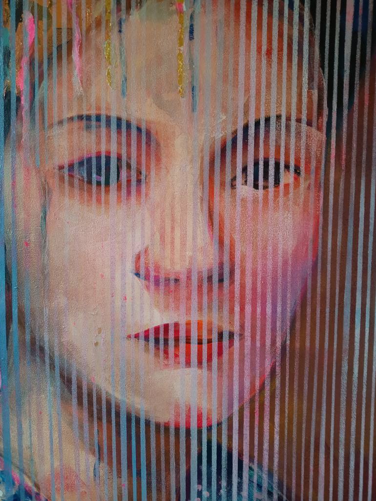 Original Portraiture Women Painting by Marina Del Pozo