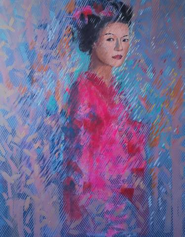 Original Portraiture Women Paintings by Marina Del Pozo