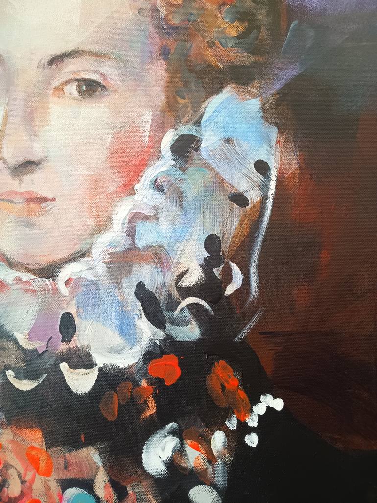 Original Portraiture Women Painting by Marina Del Pozo