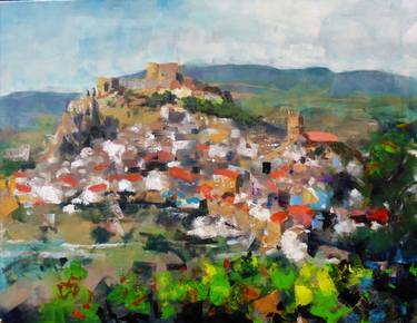 Print of Rural life Paintings by marina del pozo