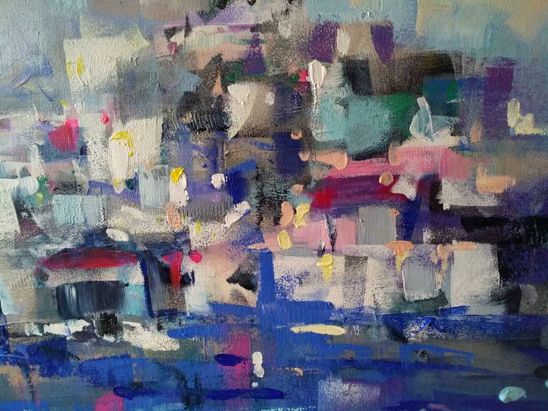 Original Figurative People Painting by Marina Del Pozo