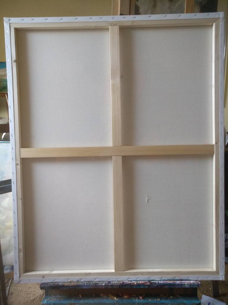 Original Abstract People Painting by Marina Del Pozo