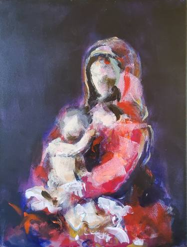 Original Women Paintings by marina del pozo