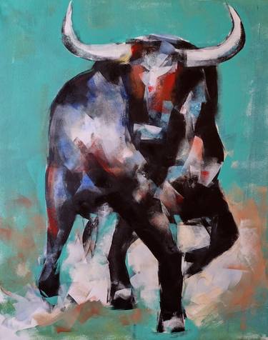 Print of Animal Paintings by marina del pozo