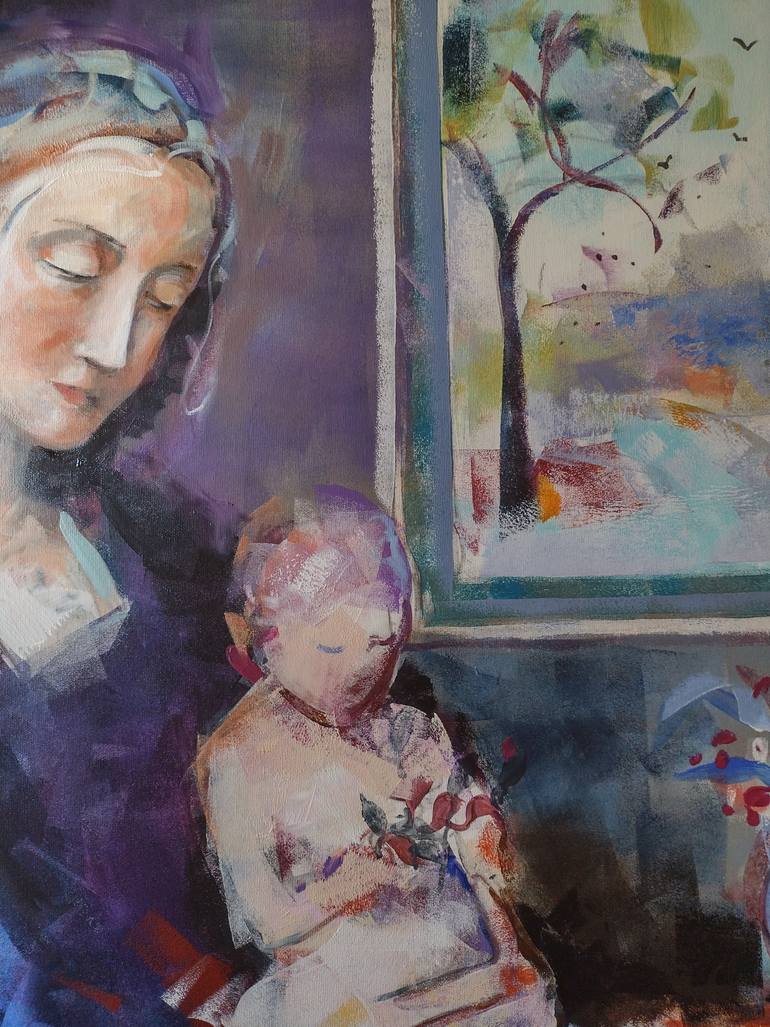 Original Figurative Portrait Painting by Marina Del Pozo