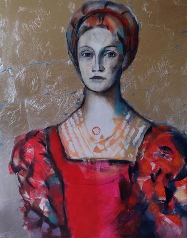 Print of Portrait Paintings by marina del pozo