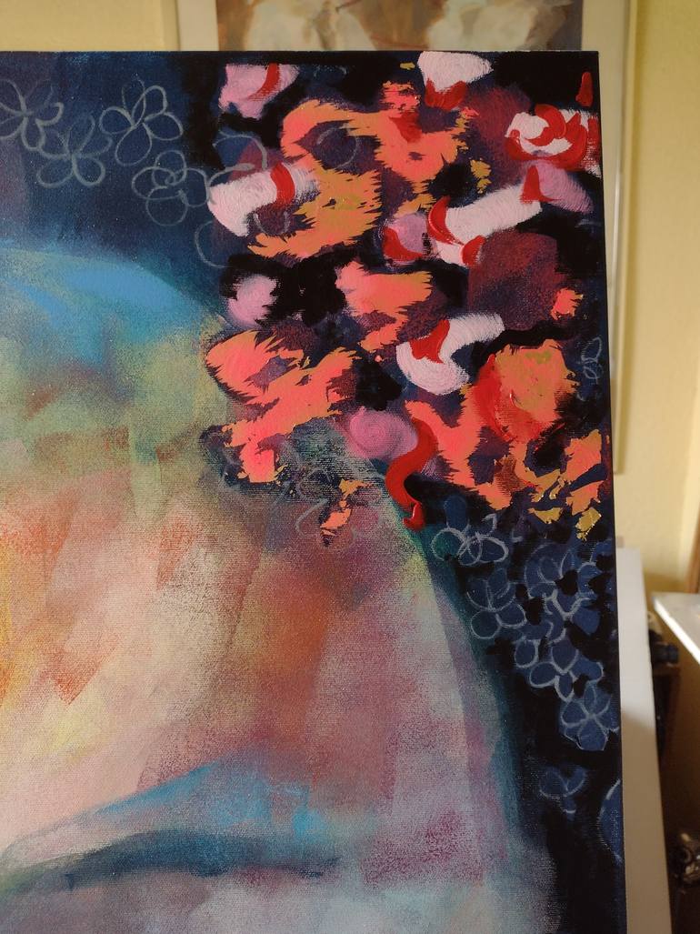 Original Portraiture Portrait Painting by Marina Del Pozo