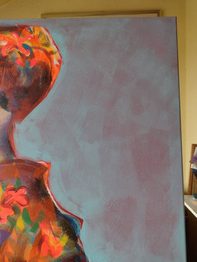 Original Figurative People Painting by Marina Del Pozo