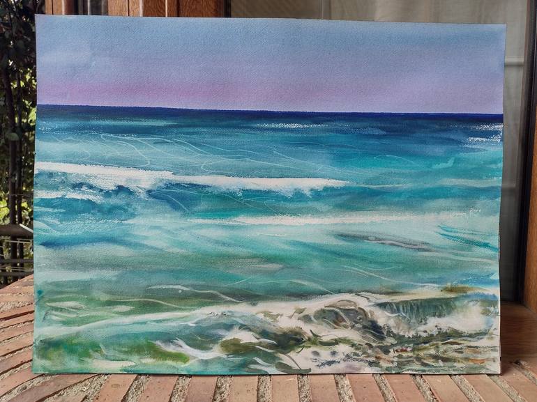 Original Figurative Landscape Painting by Marina Del Pozo