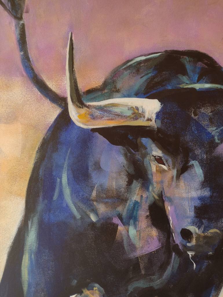 Original Figurative Animal Painting by Marina Del Pozo