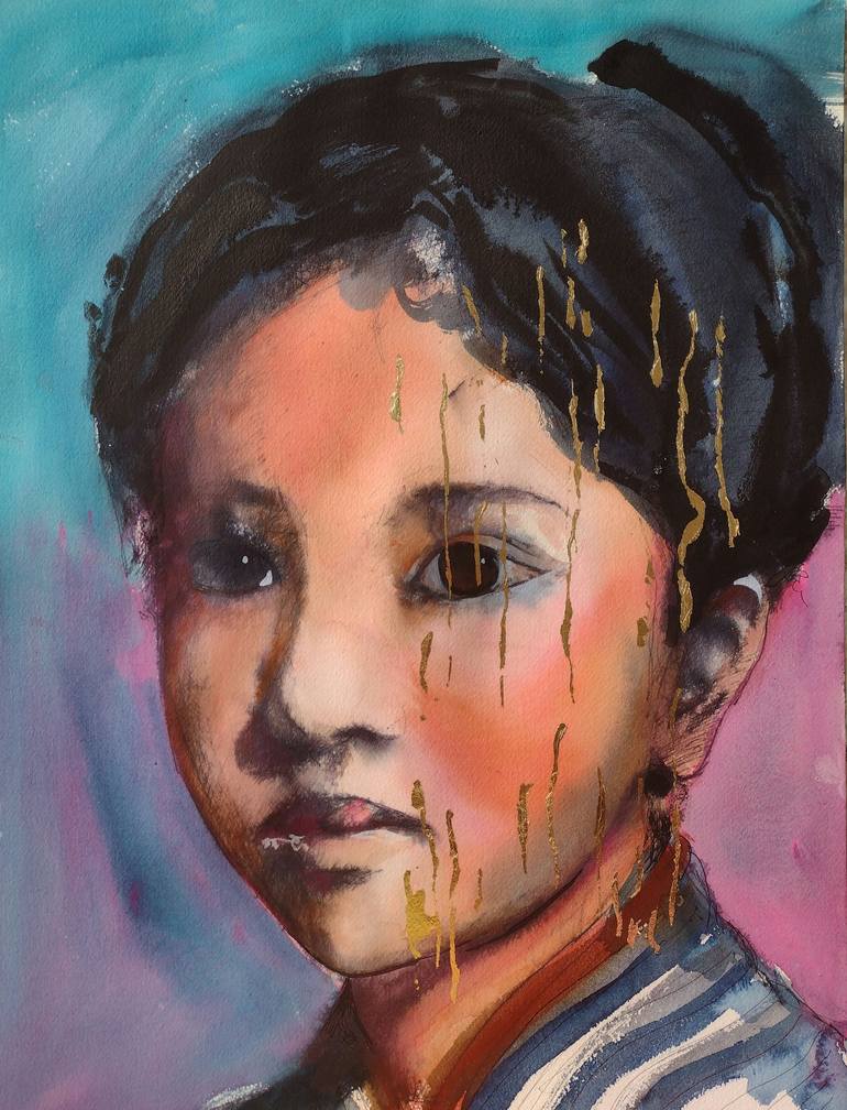 Print of Figurative Portrait Paintings by Marina Del Pozo