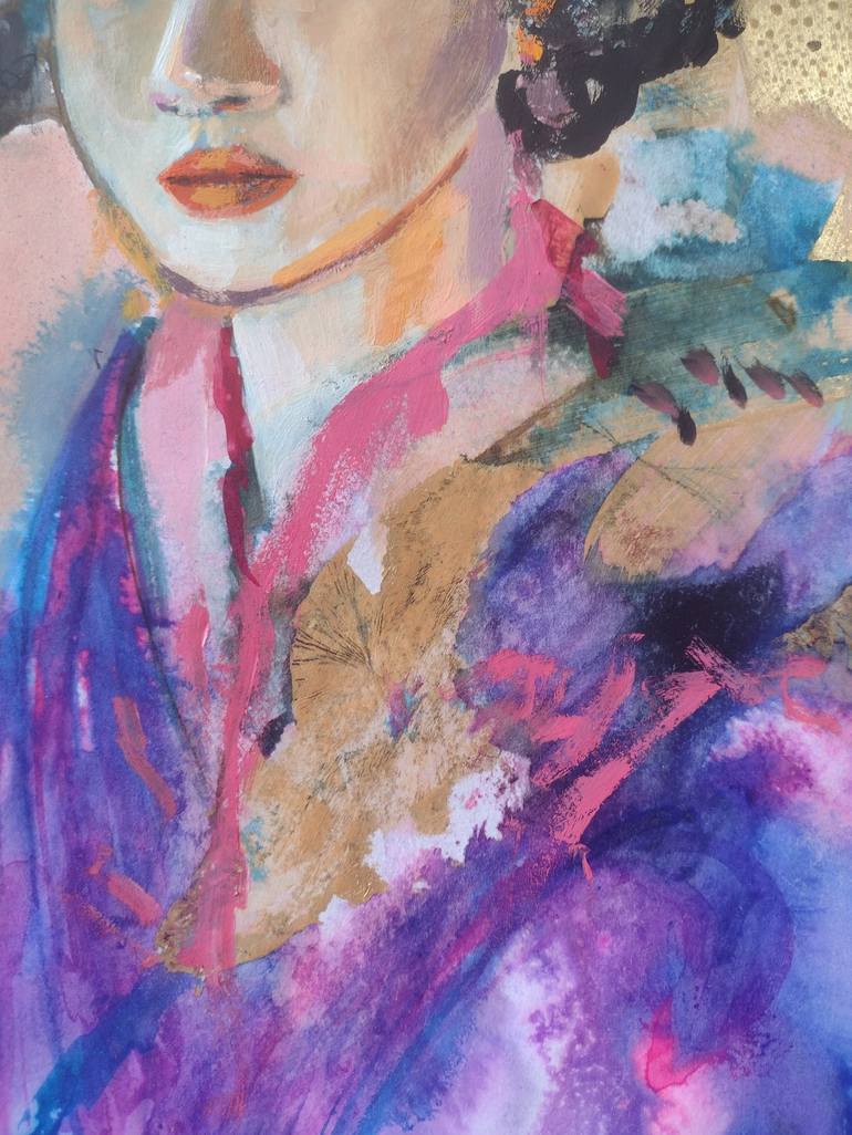 Original Portraiture Portrait Drawing by Marina Del Pozo