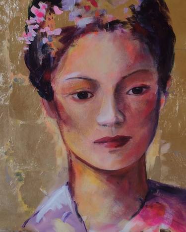 Print of Portrait Paintings by marina del pozo