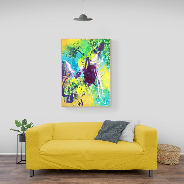 Original Abstract Painting by Evgeniia Pestova