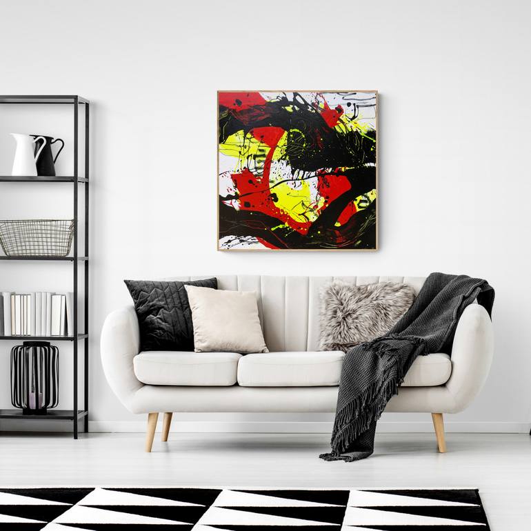 Original Abstract Painting by Evgeniia Pestova