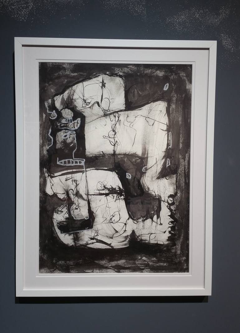 Original Expressionism Abstract Drawing by Antonio Salgado