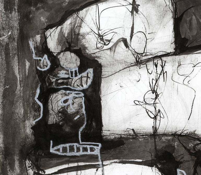 Original Expressionism Abstract Drawing by Antonio Salgado