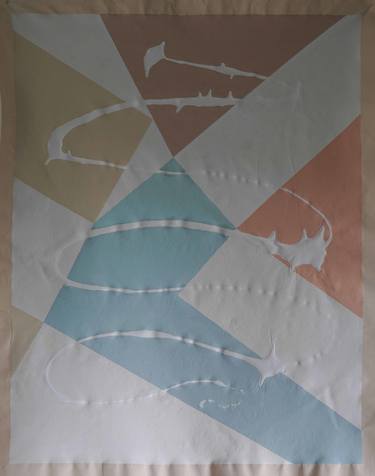 Original Cubism Abstract Painting by Michelle Thomas