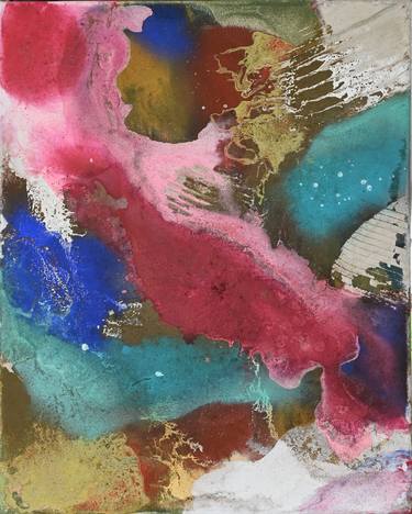 Original Abstract Expressionism Abstract Mixed Media by Jim Wildman