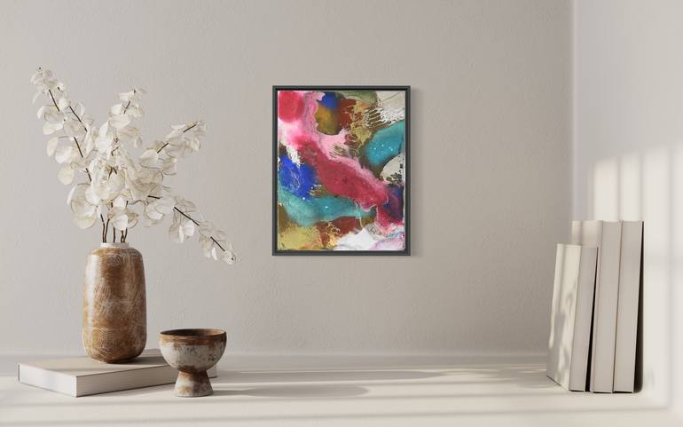 Original Abstract Expressionism Abstract Mixed Media by Jim Wildman
