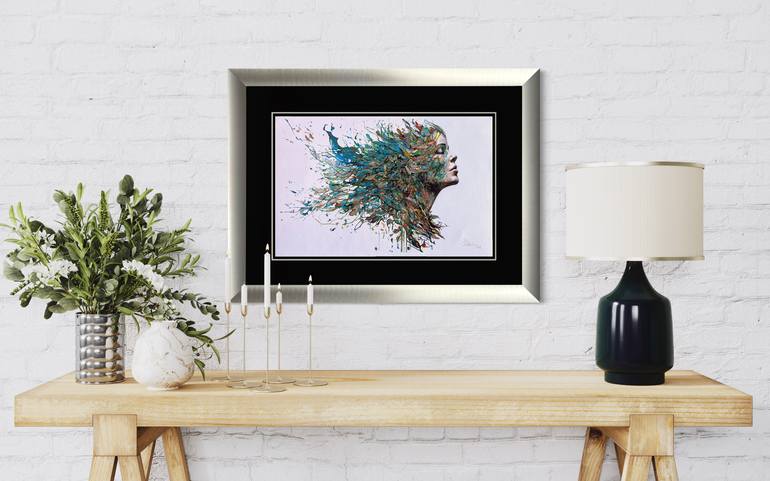 Original Contemporary People Mixed Media by Jim Wildman
