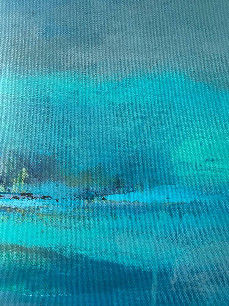 Original Abstract Cities Painting by Melanie Ferguson