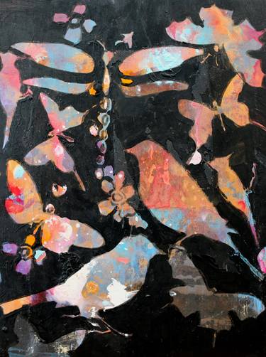 Print of Abstract Expressionism Animal Paintings by Melanie Ferguson