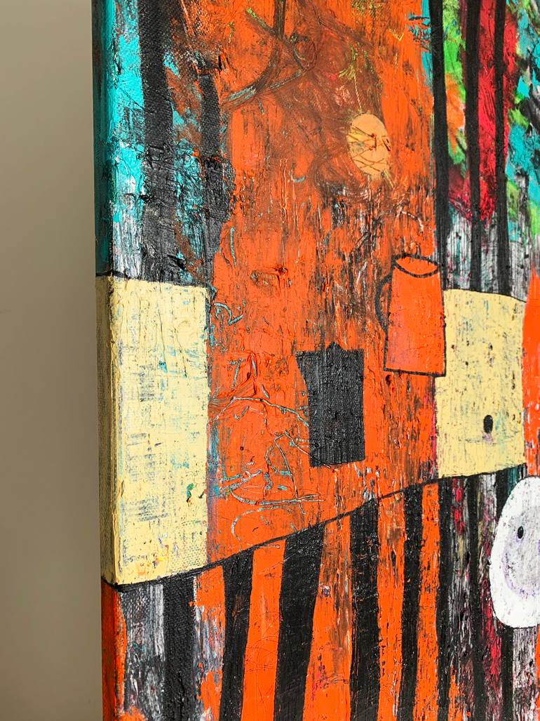 Original Modernism Abstract Painting by Aleksandra Jablokova