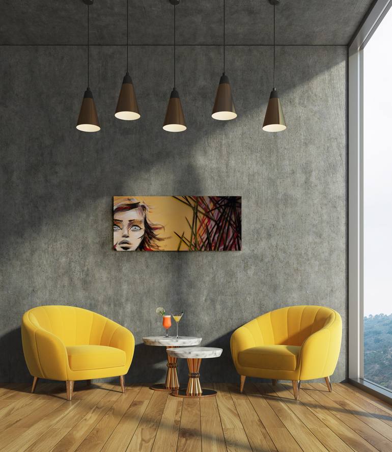 Original Street Art Women Mixed Media by Ivan T Clark