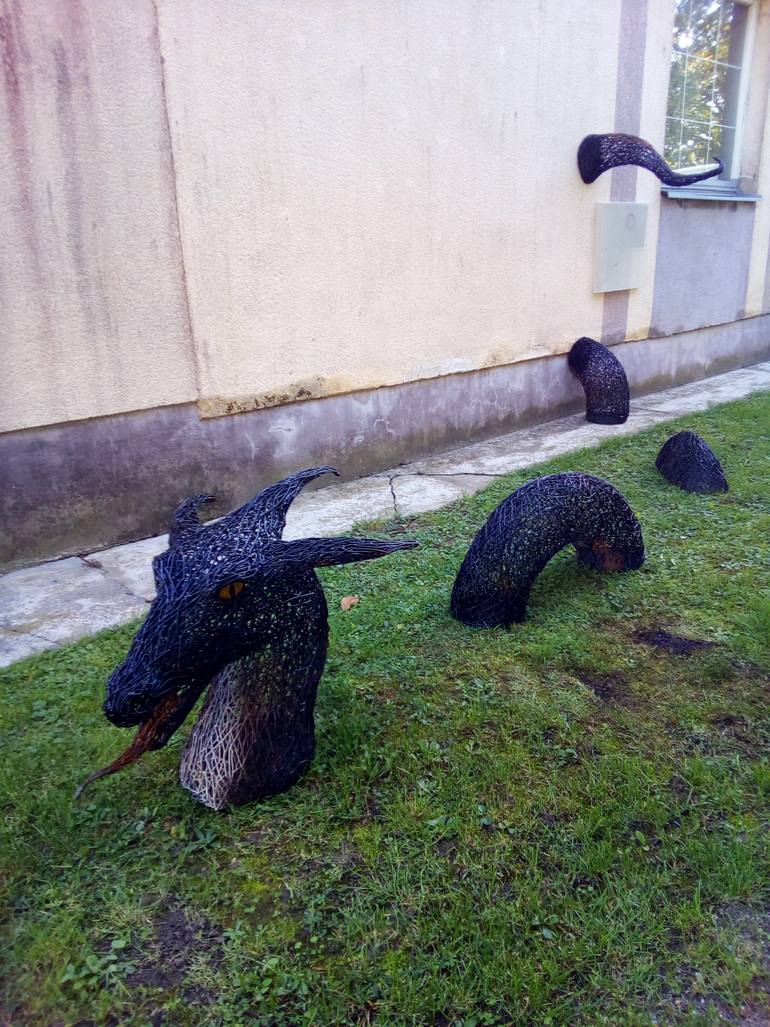 Original Art Deco Animal Sculpture by Laszlo Komaromi