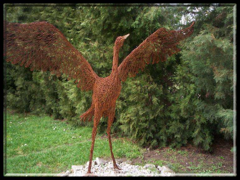 Original Animal Sculpture by Laszlo Komaromi