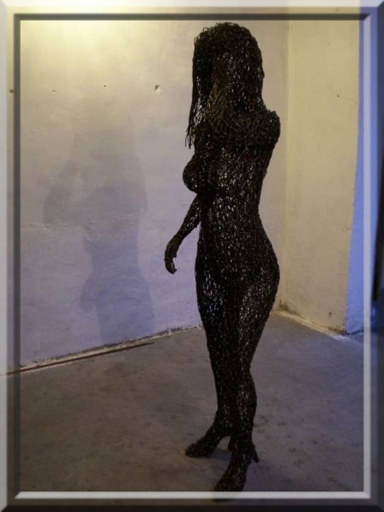 Original Nude Sculpture by Laszlo Komaromi