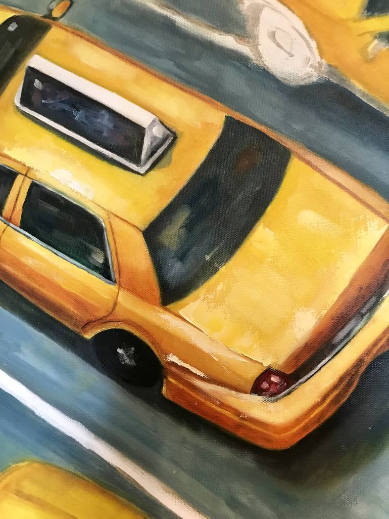 Original Automobile Painting by Yasmine Alizadeh