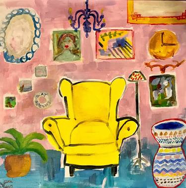 Yellow armchair thumb