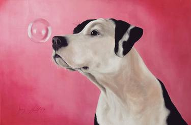 Original Fine Art Animal Paintings by Stacy Hall