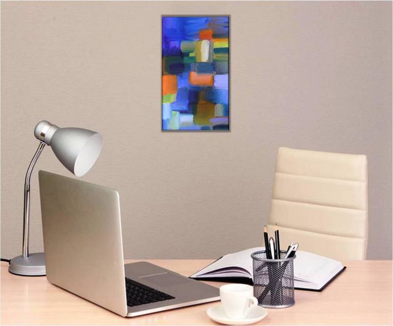 Mosaic Painting by Gallery ArtforYou Saatchi Art