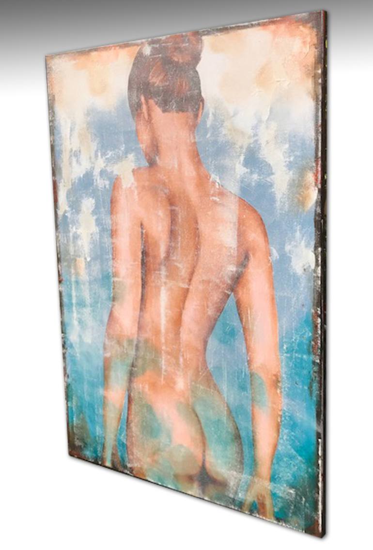 Original Abstract Nude Painting by Dee Brown