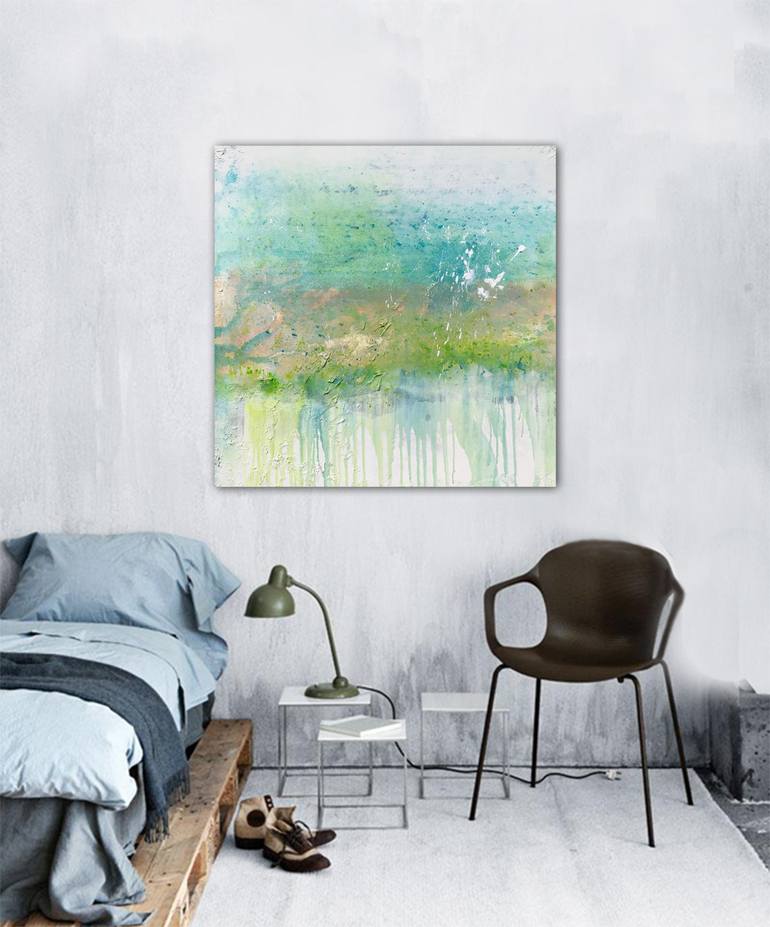 Original landscape Abstract Painting by Dee Brown