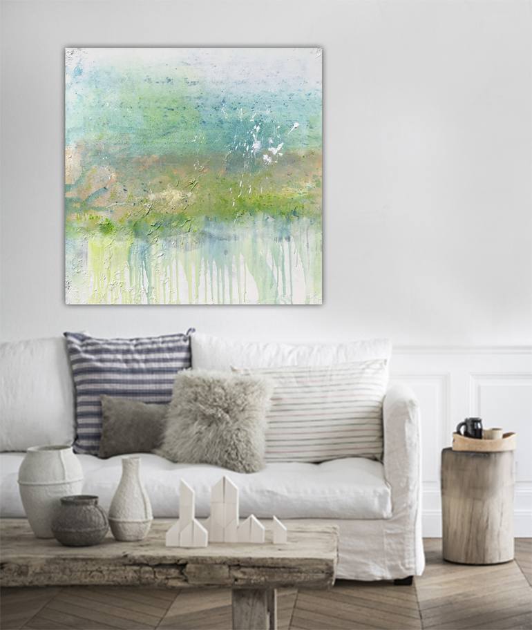 Original landscape Abstract Painting by Dee Brown