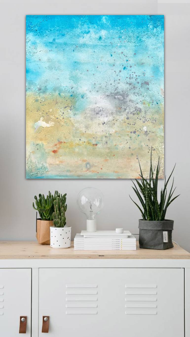 Original Abstract Seascape Painting by Dee Brown