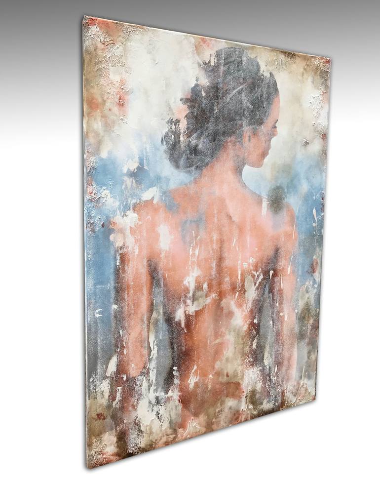 Original Abstract Nude Painting by Dee Brown