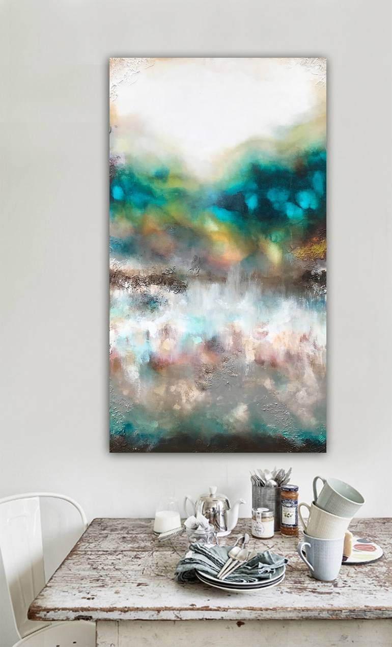 Original Modern Abstract Painting by Dee Brown