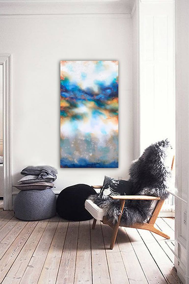 Original Abstract Landscape Painting by Dee Brown